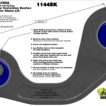 Y61 POLYURETHANE CASTER CORRECTION – 2° OFFSET - Image 2