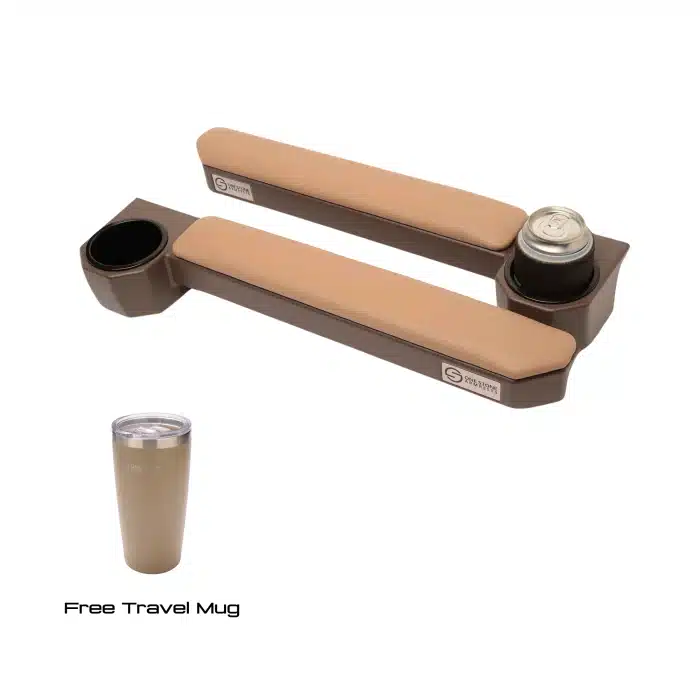 LC 70 Armrest Tan Full set (driver + passenger side)