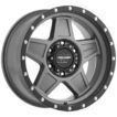 Pro Comp 35 Series Predator, 17x8.5 Wheel with 6 on 5.5 Bolt Pattern - Matte Graphite