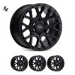 Prado 250 (17X9) 4x CRAWLER WHEELS (6/139) +40 OFFSET