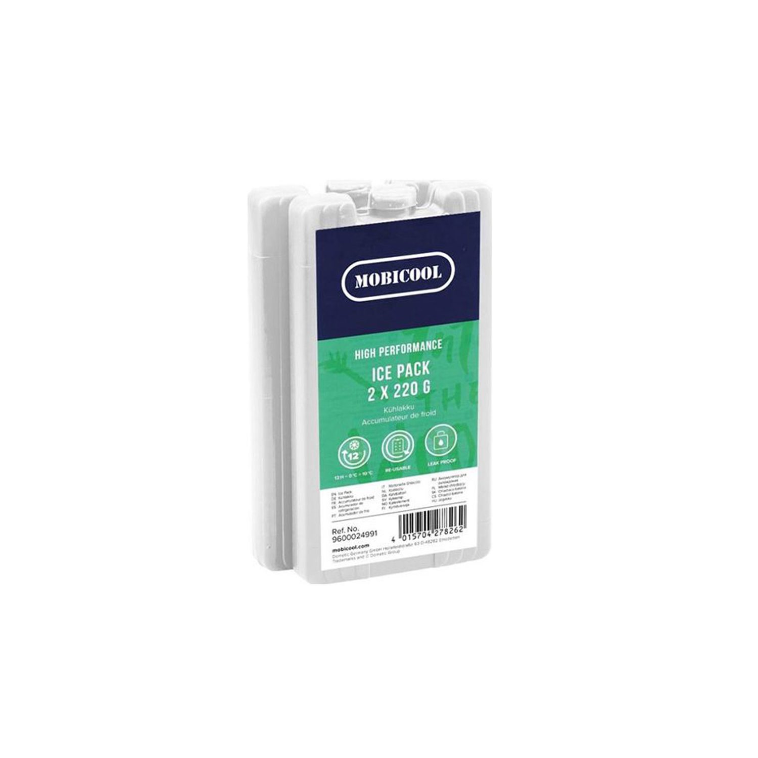Mobicool High Performance Ice Pack for CI Ice Boxes (2x 220g)