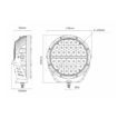 102W METEOR 9″ LED WITH DAYTIME RUNNING LIGHT - Image 3