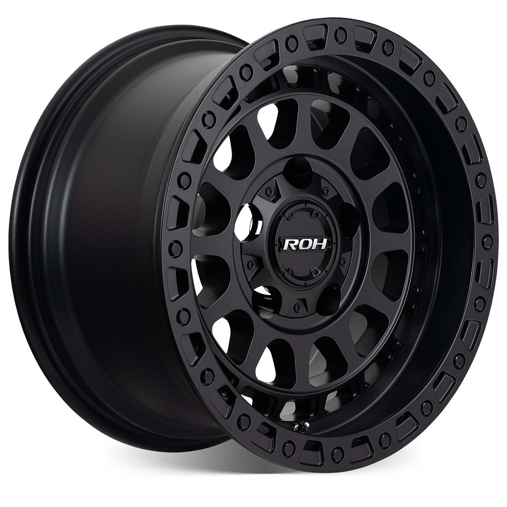 Prado 250 (17X9) 4x MATT BLACK ASSAULT WHEELS (6/139) +40 OFFSET