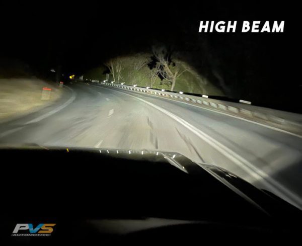 LC70/LC71/LC76/LC78/LC79 Black LED Headlights White Halo Clear Lens