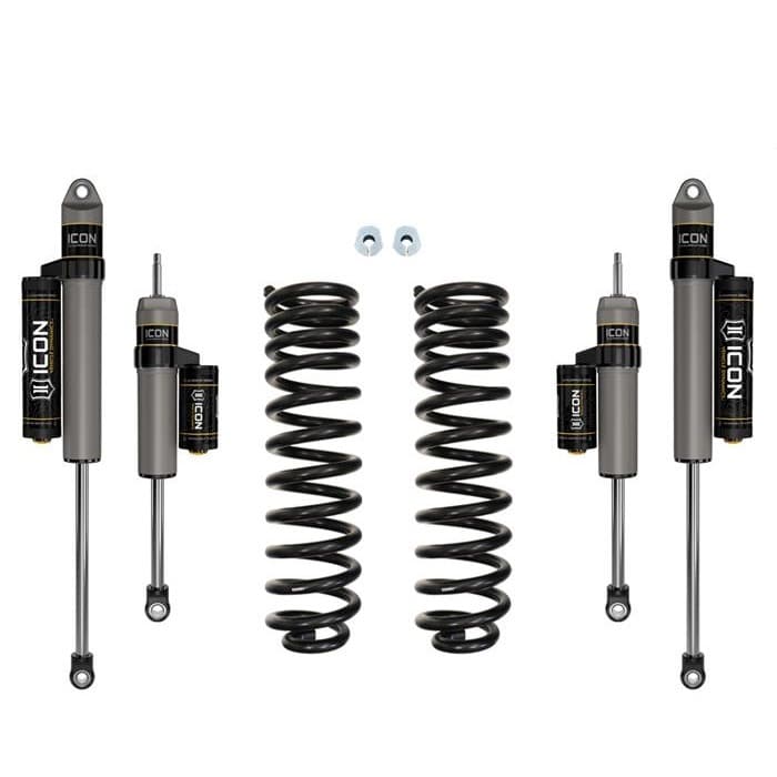ICON 2020-2024 FORD F-250/F-350 SUPER DUTY 4WD DIESEL, 2.5″ LIFT, STAGE 2 SUSPENSION SYSTEM