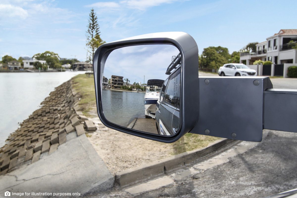 LC200 TOWING MIRRORS (Black, Indicators, Blind Spot Monitoring) 2007 – CURRENT