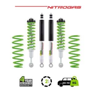 Prado 150  2 Inch Nitrogas Kit – 300-700 Rear Heavy