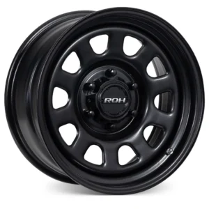 Y61 (17X9) 5x Zullo Matte Black wheels (6/139) -12 OFFSET