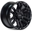 RANGER/RANGER RAPTOR/EVEREST (18X9) 4x MATT BLACK VAPOUR WHEELS (6/139) +30 OFFSET - Image 5