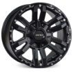 RANGER/RANGER RAPTOR/EVEREST (18X9) 4x MATT BLACK VAPOUR WHEELS (6/139) +30 OFFSET - Image 6
