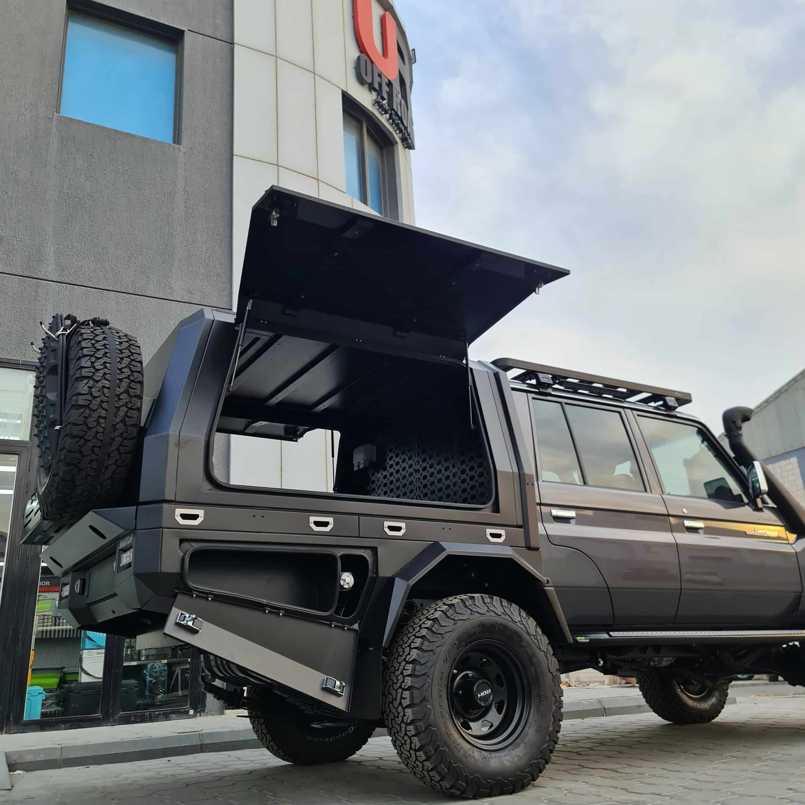 LC79 Double Cab TRAY & CANOPY