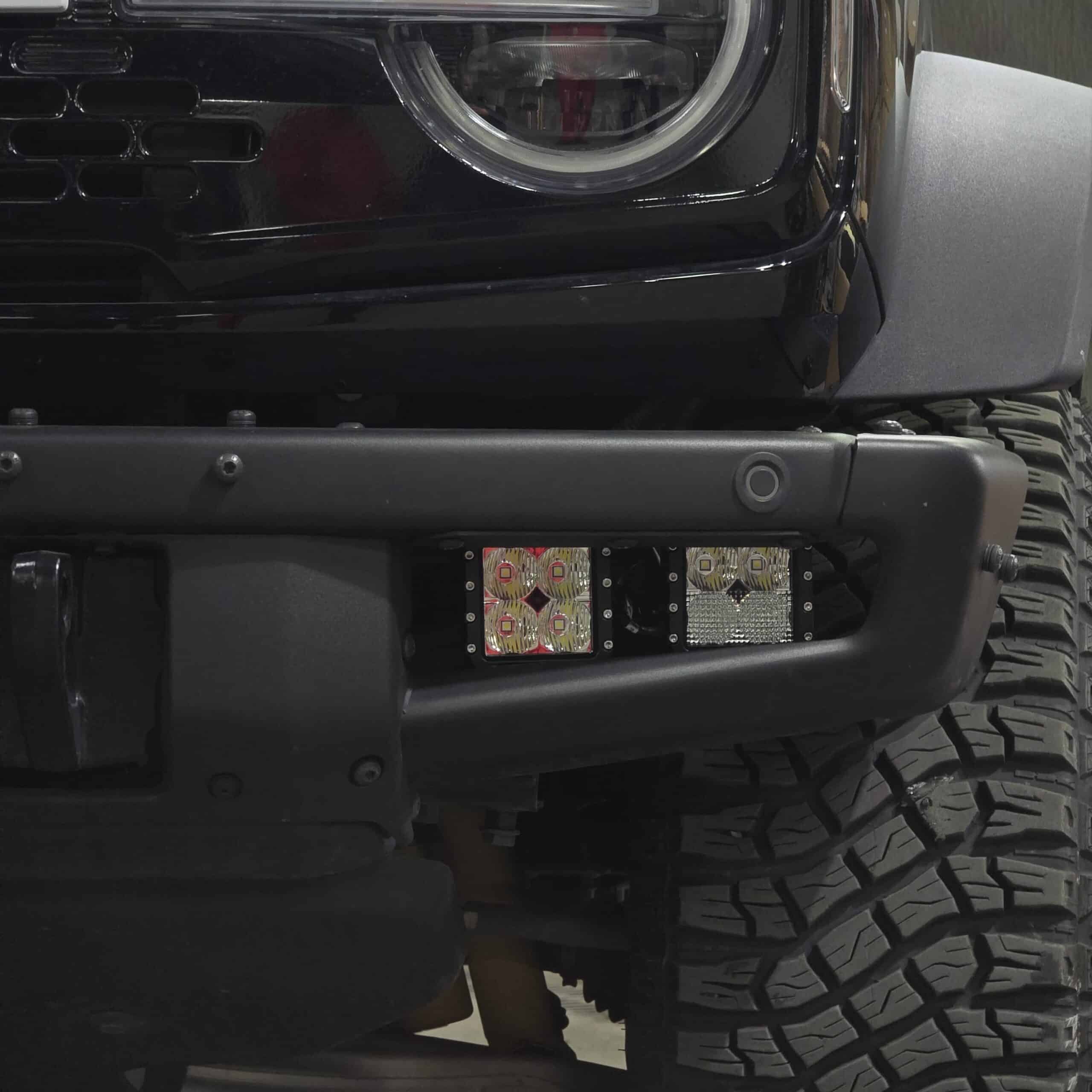 Bronco Light Bracket (pair) with 4pcs LIGHTS