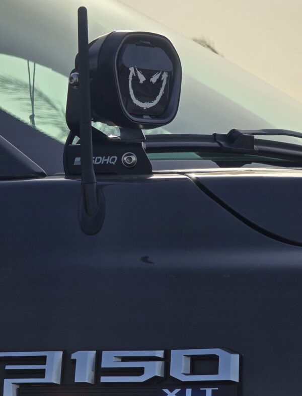Type-X™ EVO MINI 4 INCH Black Out Cover (smiley)