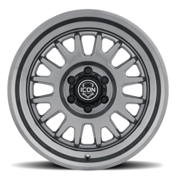 SILVERADO/SUBURBAN/SIERRA 1500 (17×8.5) 4x ANZA GUN METAL 6×5.5 (0 OFFSET)