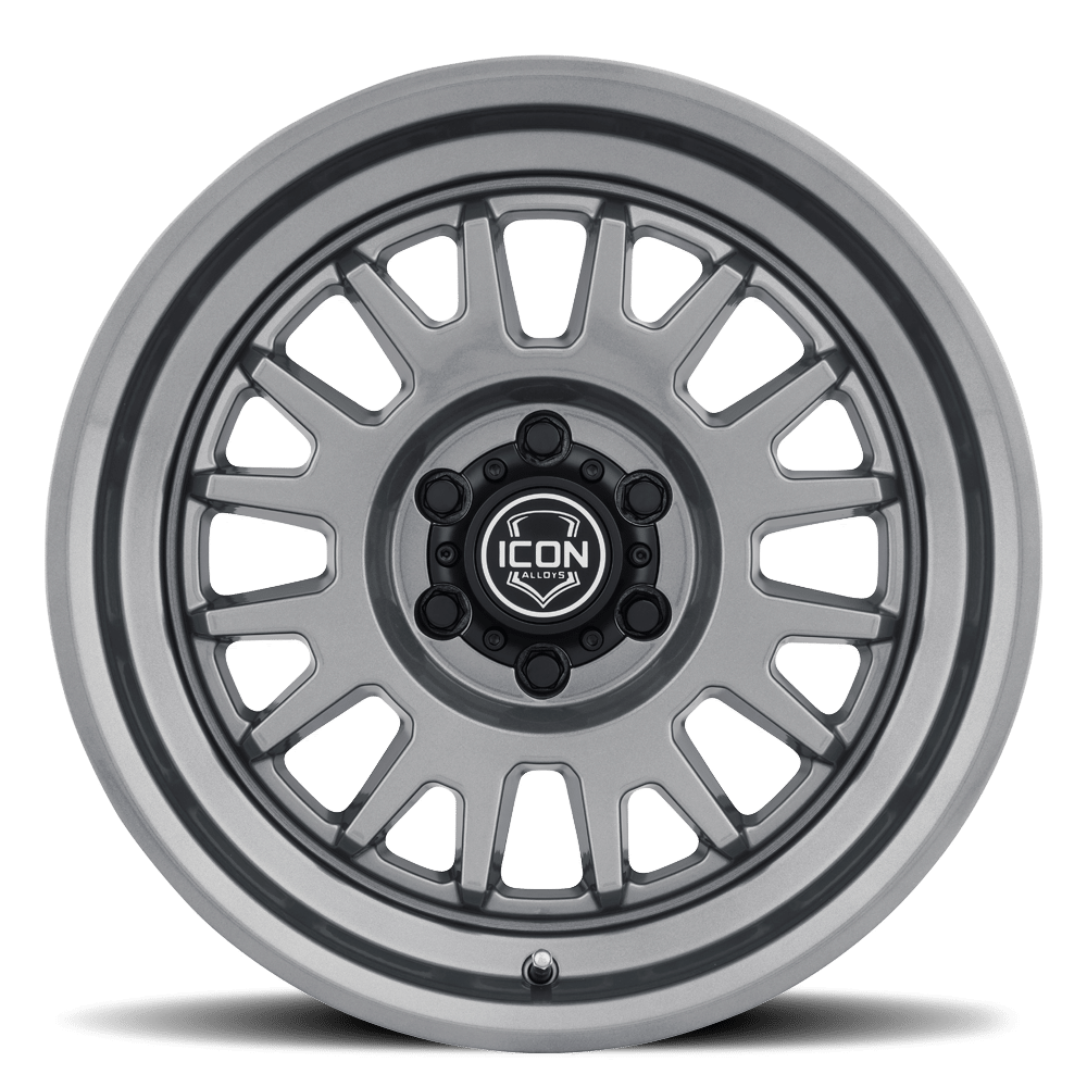 SILVERADO/SUBURBAN/SIERRA 1500 (17×8.5) 4x ANZA GUN METAL 6×5.5 (0 OFFSET)