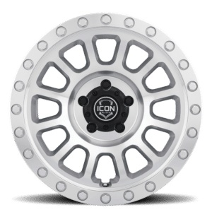 SILVERADO/SUBURBAN/SIERRA 1500 (17×8.5) 4x HULSE SILVER MACHINED 6×5.5 (0 OFFSET)