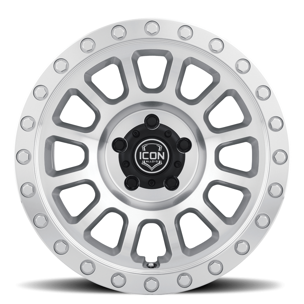 F-150 (17×8.5) 4x HULSE SILVER MACHINED 6×135 +6 OFFSET