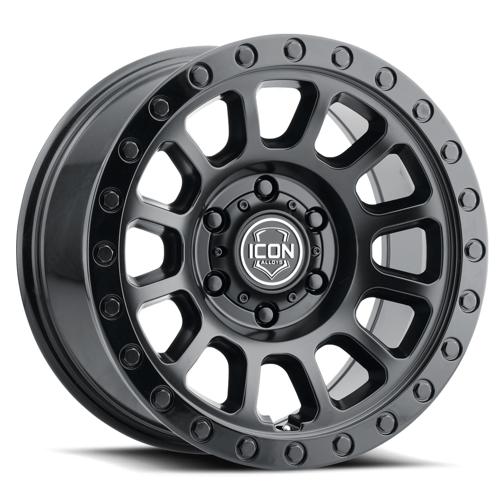JK/JL/JT (17×8.5) 5x HULSE DBL BLACK 5×5 -6 OFFSET