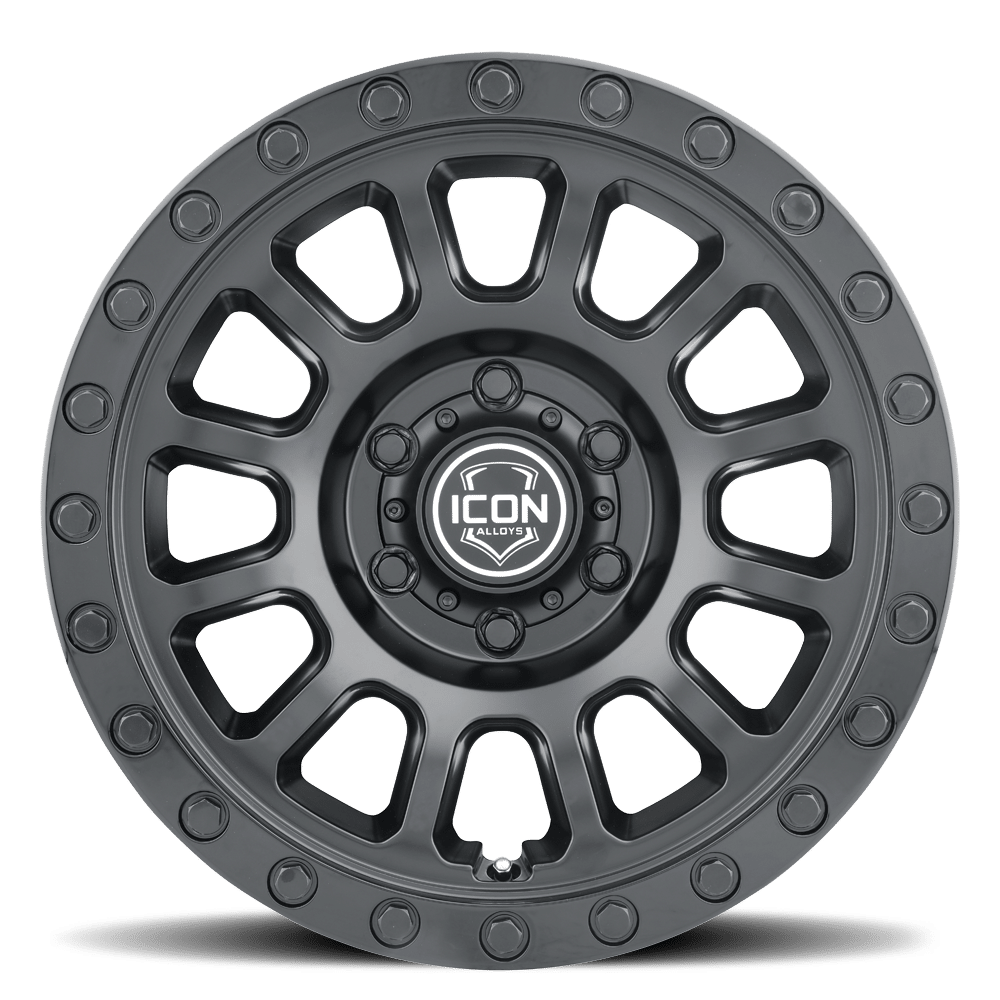 JK/JL/JT (17×8.5) 5x HULSE DBL BLACK 5×5 -6 OFFSET