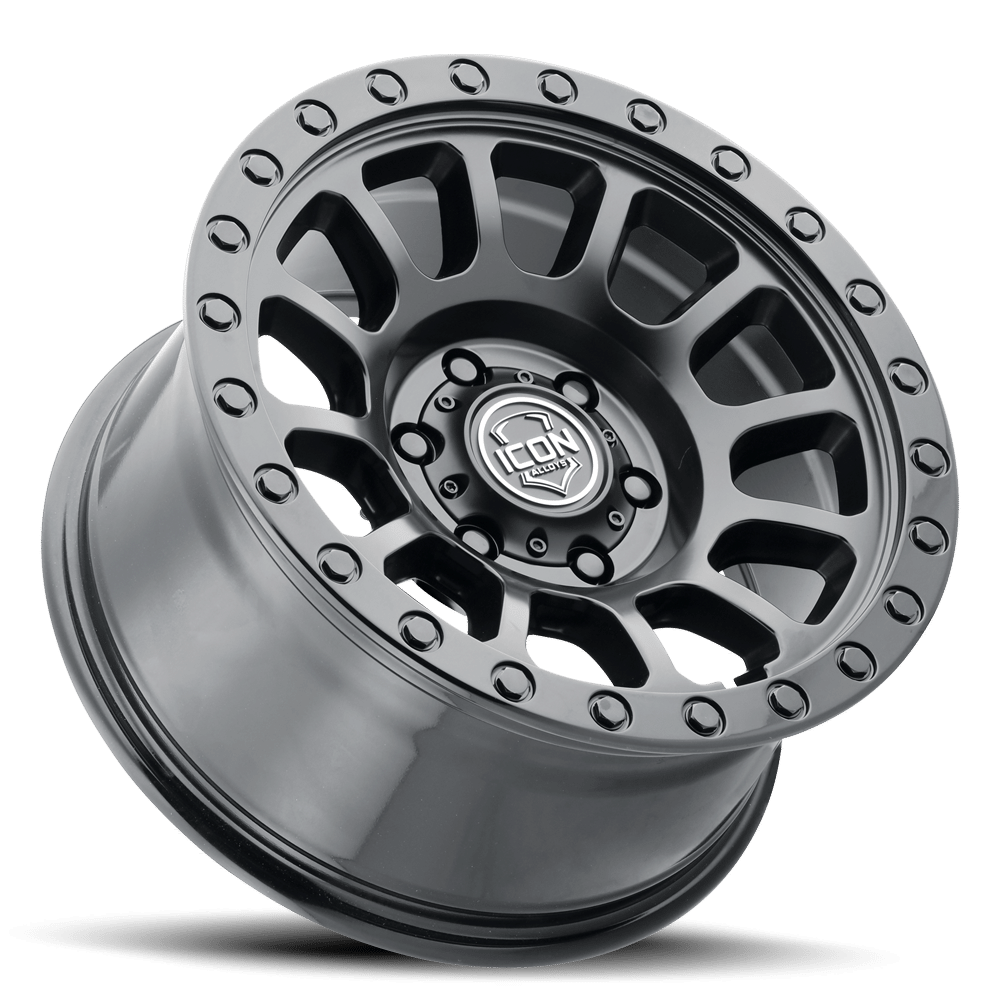 JK/JL/JT (17×8.5) 5x HULSE DBL BLACK 5×5 -6 OFFSET