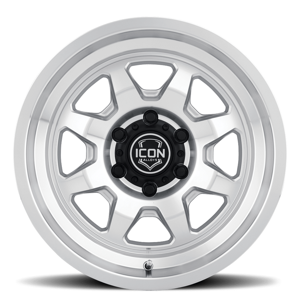 SILVERADO/SUBURBAN/SIERRA 1500 (17×8.5) 4x NUEVO SILVER MACHINED 6×5.5 (0 OFFSET)
