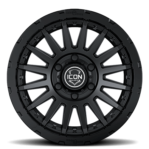 LC300 (17×8.5) 4x RECON PRO SATIN BLACK 6×5.5 +25 OFFSET