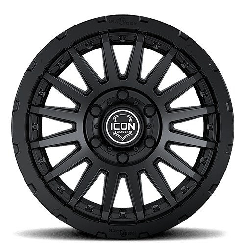 FJ/Prado/GX460/Hilux/Fortuner/4Runner/Pajero/Tacoma (17×8.5) 5x RECON PRO SATIN BLACK 6×5.5 +25 OFFSET