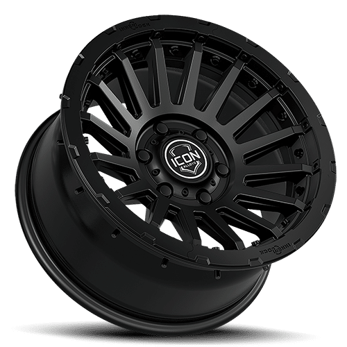 LC300 (17×8.5) 4x RECON PRO SATIN BLACK 6×5.5 +25 OFFSET