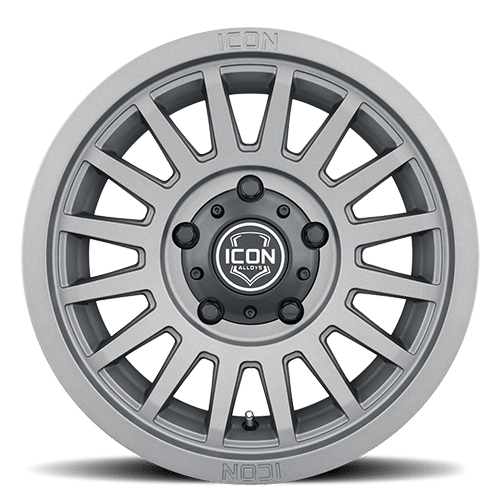 FJ/Prado/GX460/Hilux/Fortuner/4Runner/Pajero/Tacoma (17×8.5) 5x RECON SLX CHARCOAL 6×5.5 +25 OFFSET