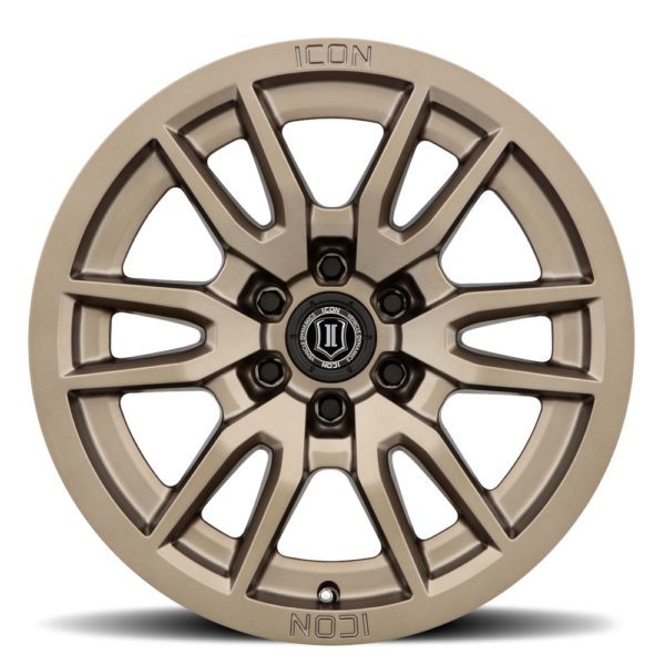 RAM 1500 (17×8.50) 4x VECTOR6 BRONZE 6×5.5″ (0 OFFSET)