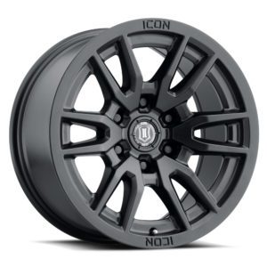 F-150/RAPTOR/EXPEDITION (17×8.50) 4 x VECTOR6 SATIN BLACK 6×135