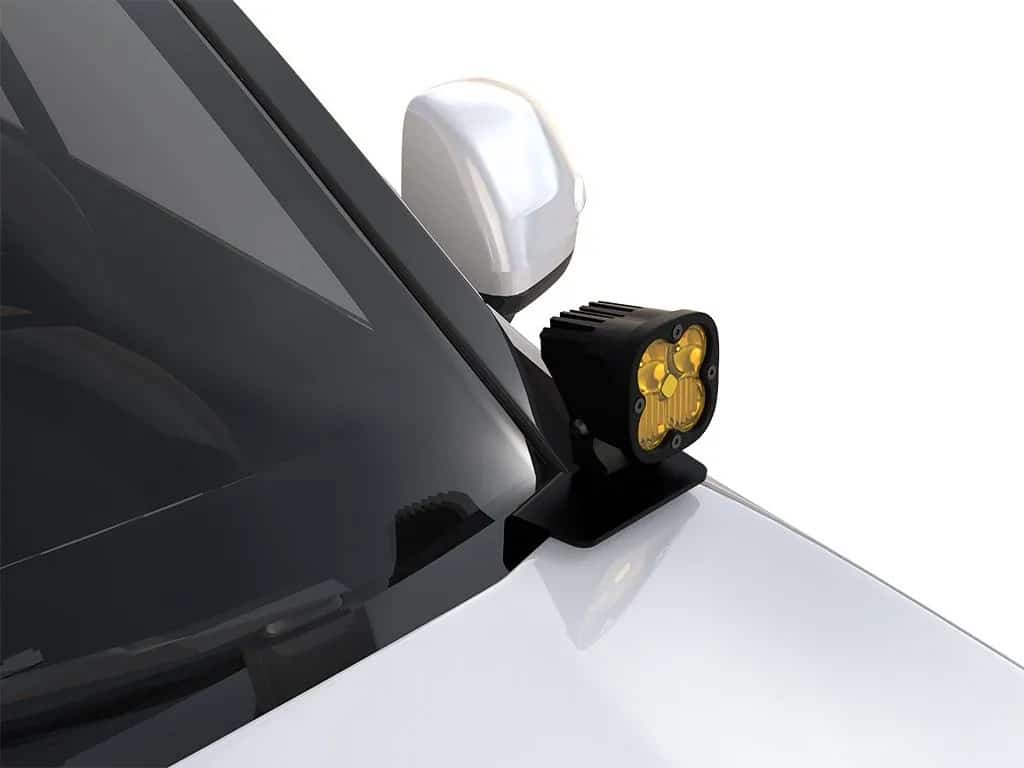 PRADO 150/GX460 2010+ DITCH MOUNT A-PILLAR LIGHT BRACKETS