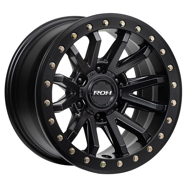 Y61 (17X9) 5x Zullo Matte Black wheels (6/139) -12 OFFSET